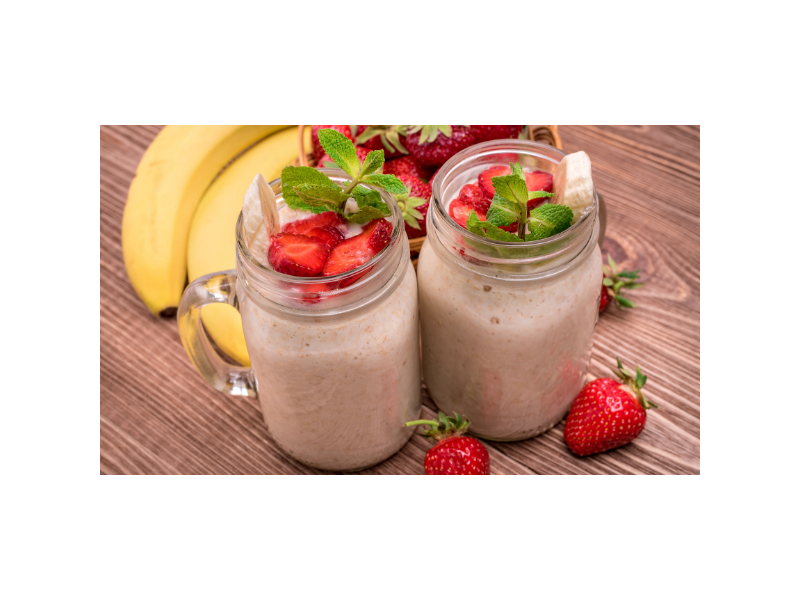 strawberry-oatmeal-smoothie