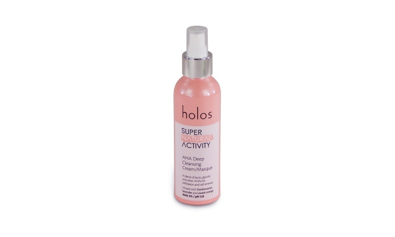 Holos 'Super Natural Activity' AHA Deep Cleansing Cream / Masque
