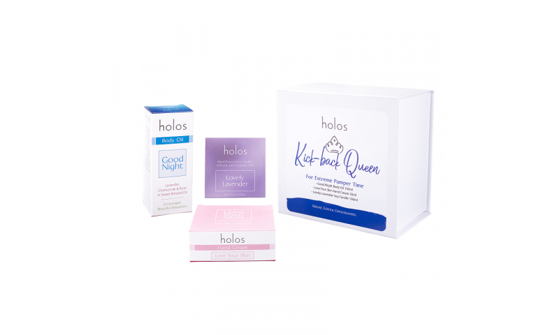 Holos 'Kick Back' Queen Gift Set