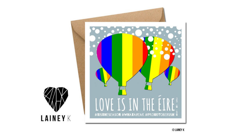 Lainey K Christmas Card: 'Love Is In The Eire'