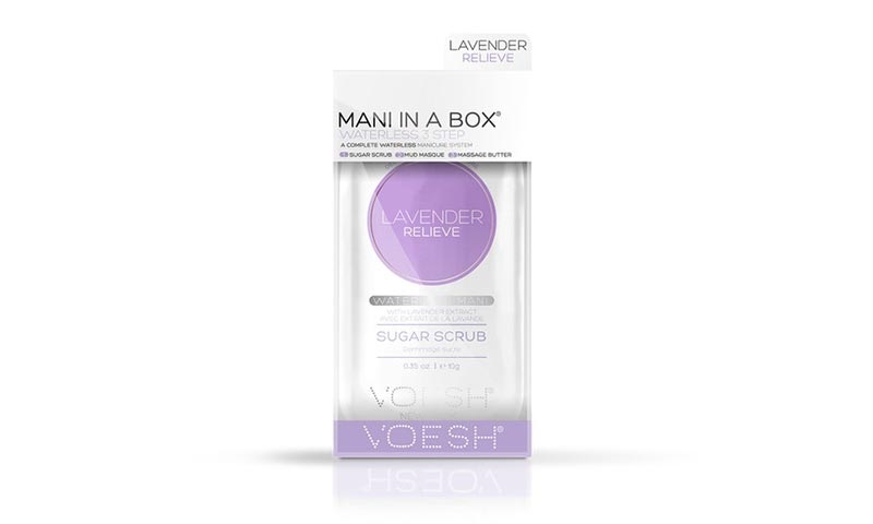 Voesh 'Lavender Relieve' - Mani In A Box