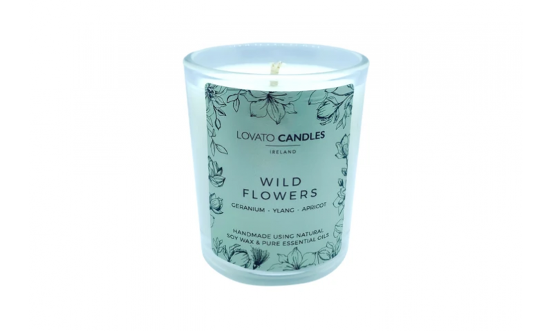 Wild Flowers - Lovato Clear Votive Candle