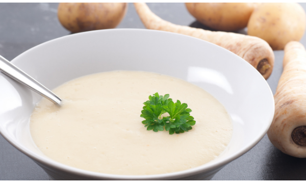 Roasted Parsnip & Vegetable Soup